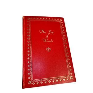 1960 The Joy of Words Book By J‎ G Ferguson Publishing Company Hardcover Book